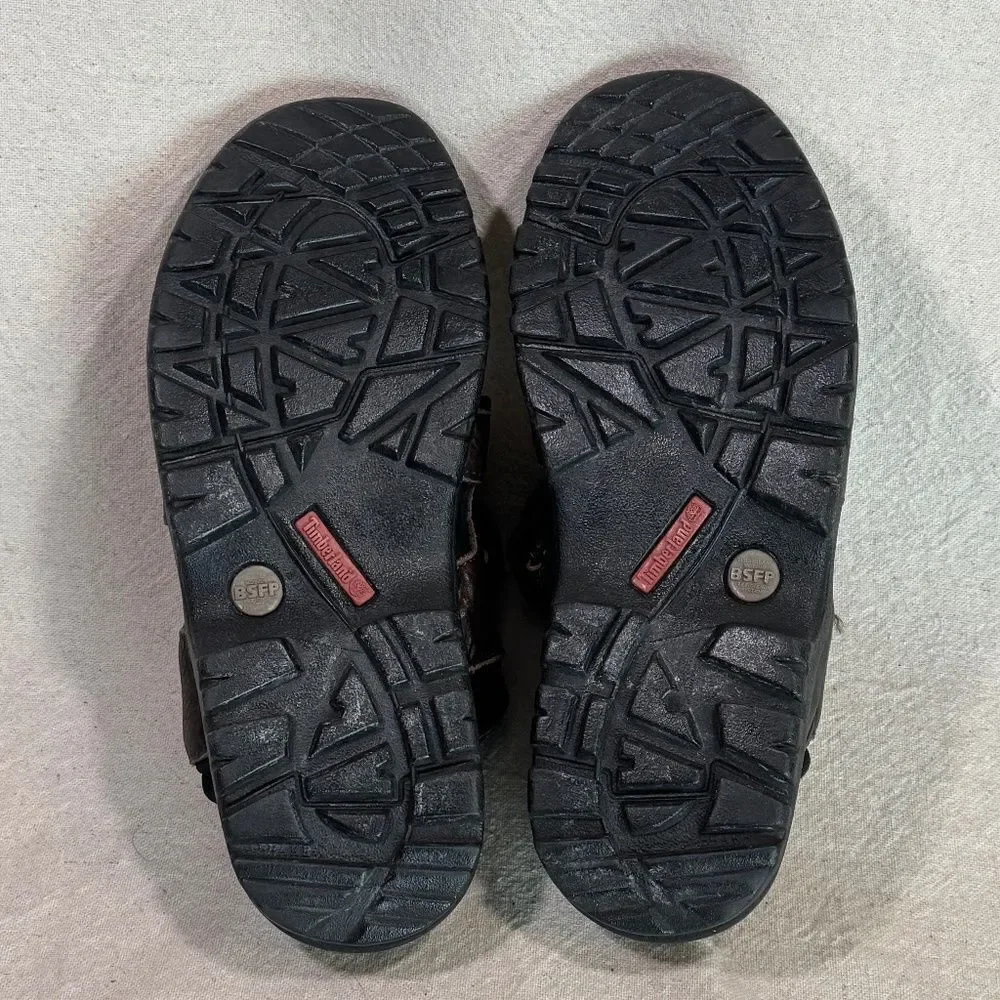 Timberland Sandal Open Toe Hook and Loop Leather Mens Size 10M